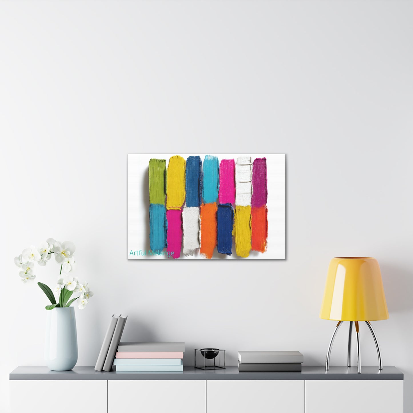 Acrylic Abstract Canvas Print - Richly Textured Artistry