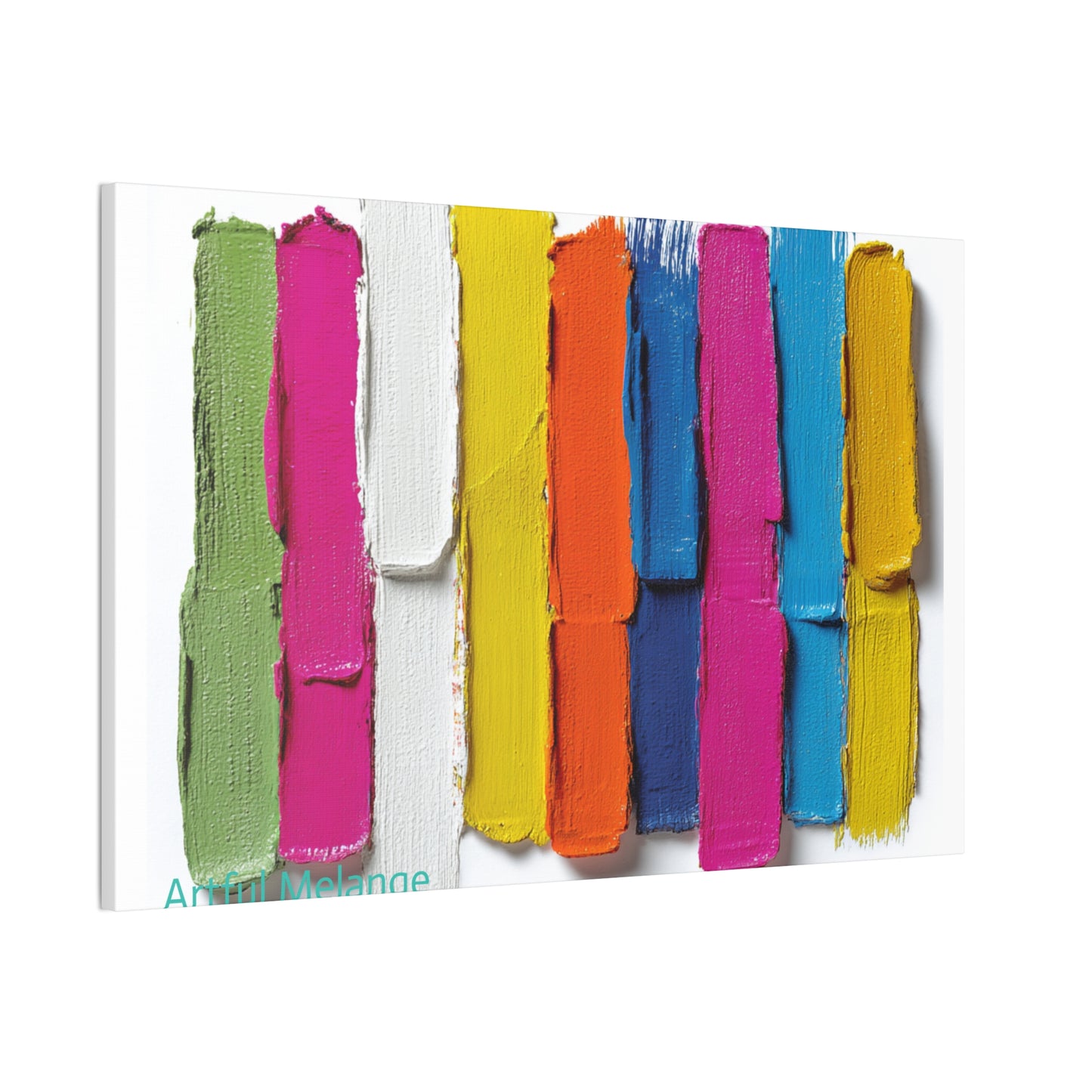 Acrylic Abstract Canvas Print - Richly Textured Artistry