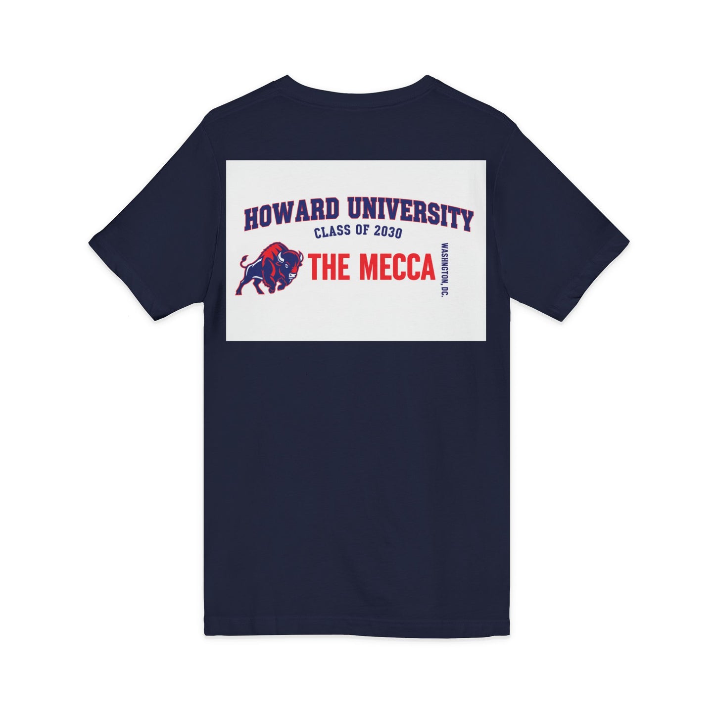 Howard University Class of 2030 Unisex V-Neck T-Shirt | The Mecca Incoming Class Tee