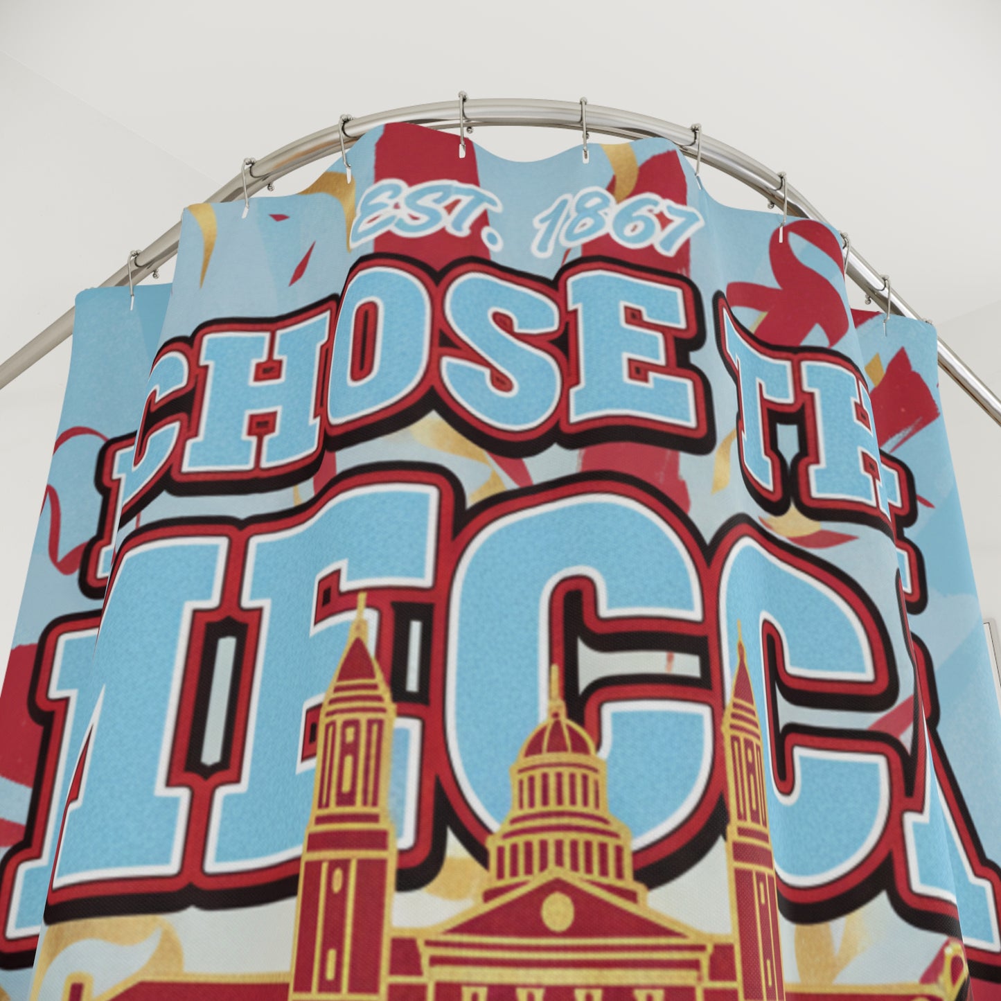 I Chose the Mecca and the Mecca Chose Me Shower Curtain 4