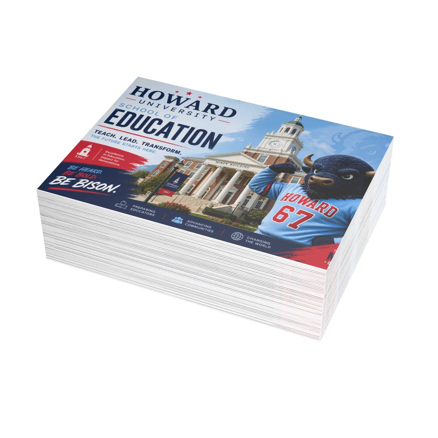 Howard University School of Education Postcard Set 1 (envelopes included)