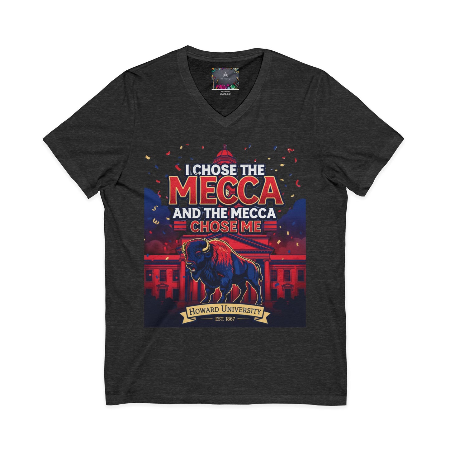 I Chose the Mecca and the Mecca Chose Me Unisex T-Shirt 5/A bold Howard-inspired statement tee for those who proudly embrace the Mecca.