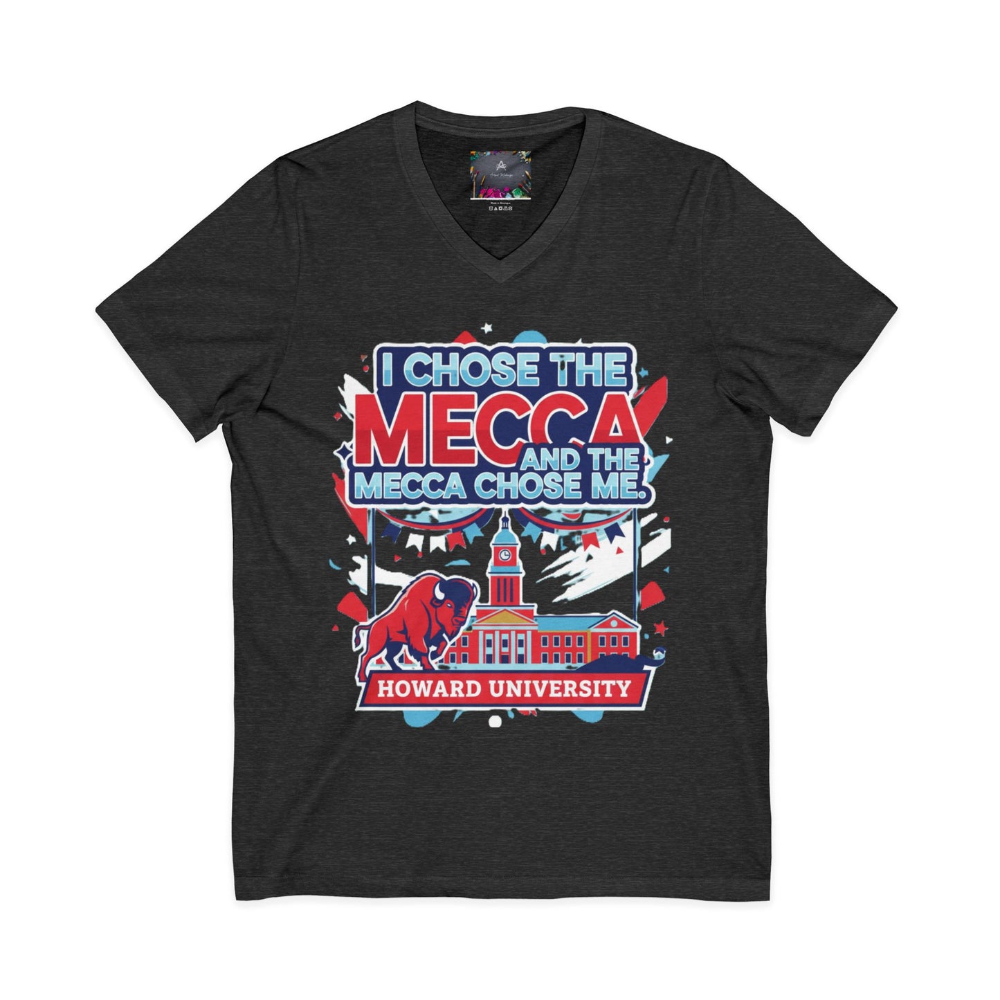 I Chose the Mecca and the Mecca Chose Me Unisex T-Shirt/A bold Howard-inspired statement tee for those who proudly embrace the Mecca.