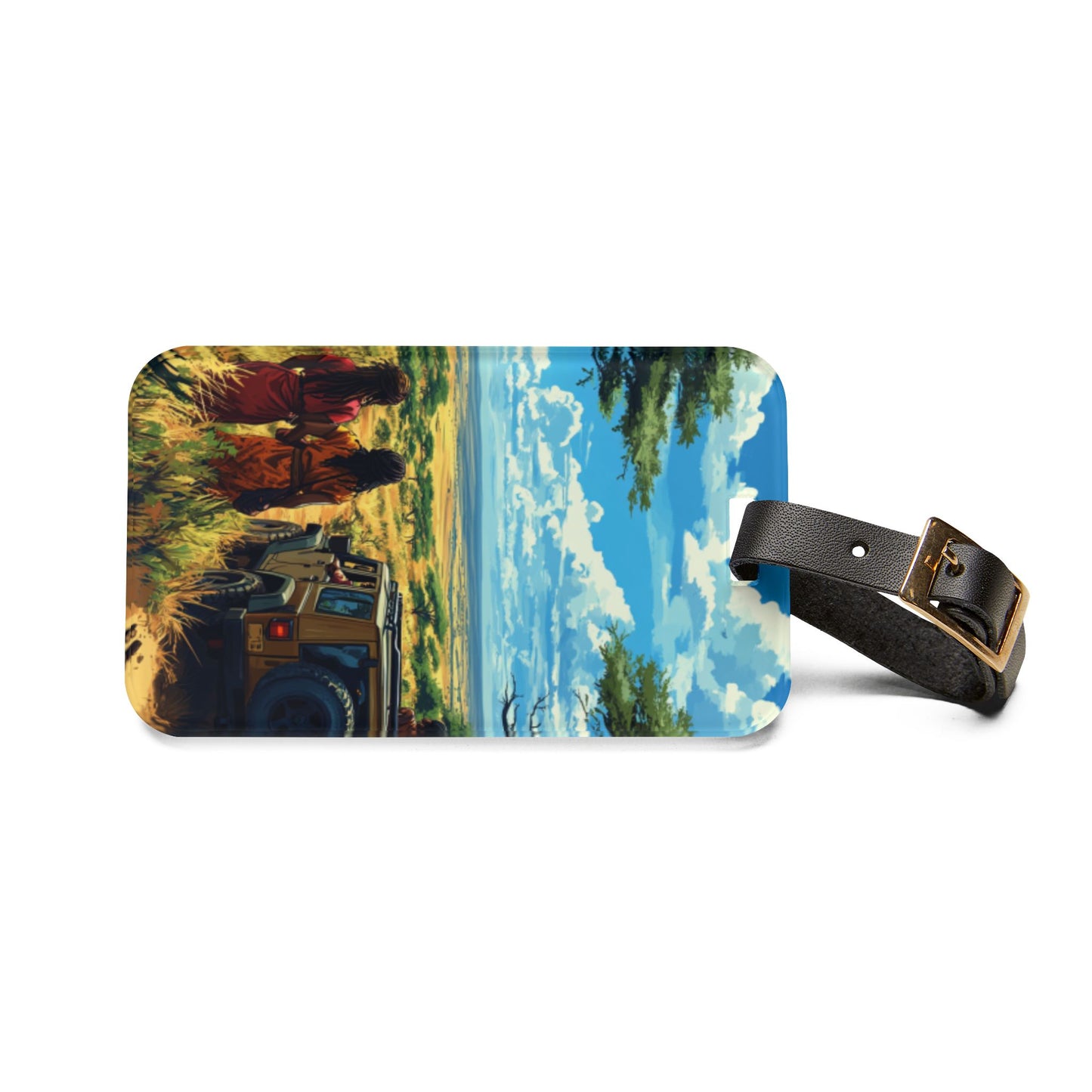 Art Voyage Sisters That Travel Luggage Tag Collection