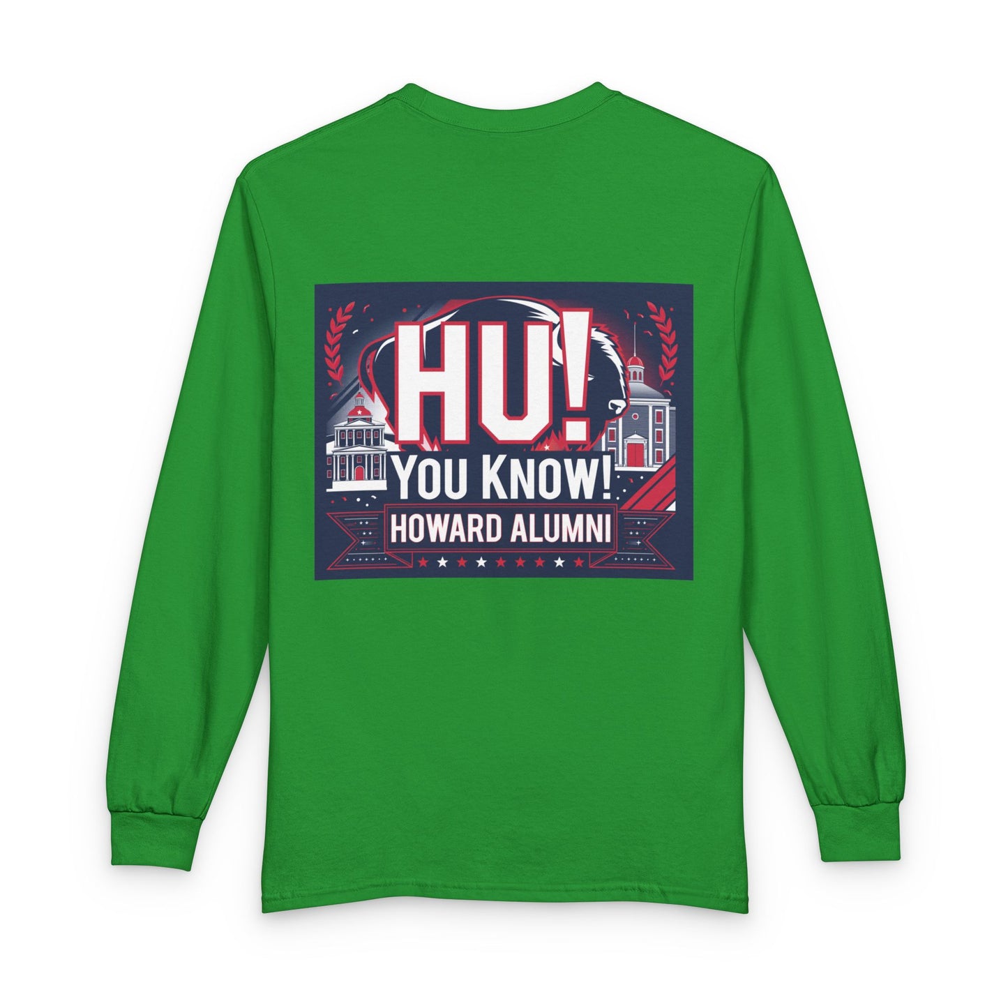 Howard University Heritage Reserve/Unisex Long Sleeve T-Shirt 3