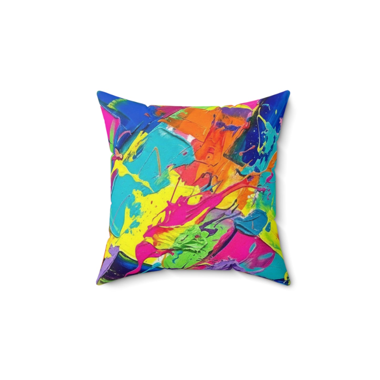 Artistic Abstractions: Abstract Acrylic Art Pillows Collection