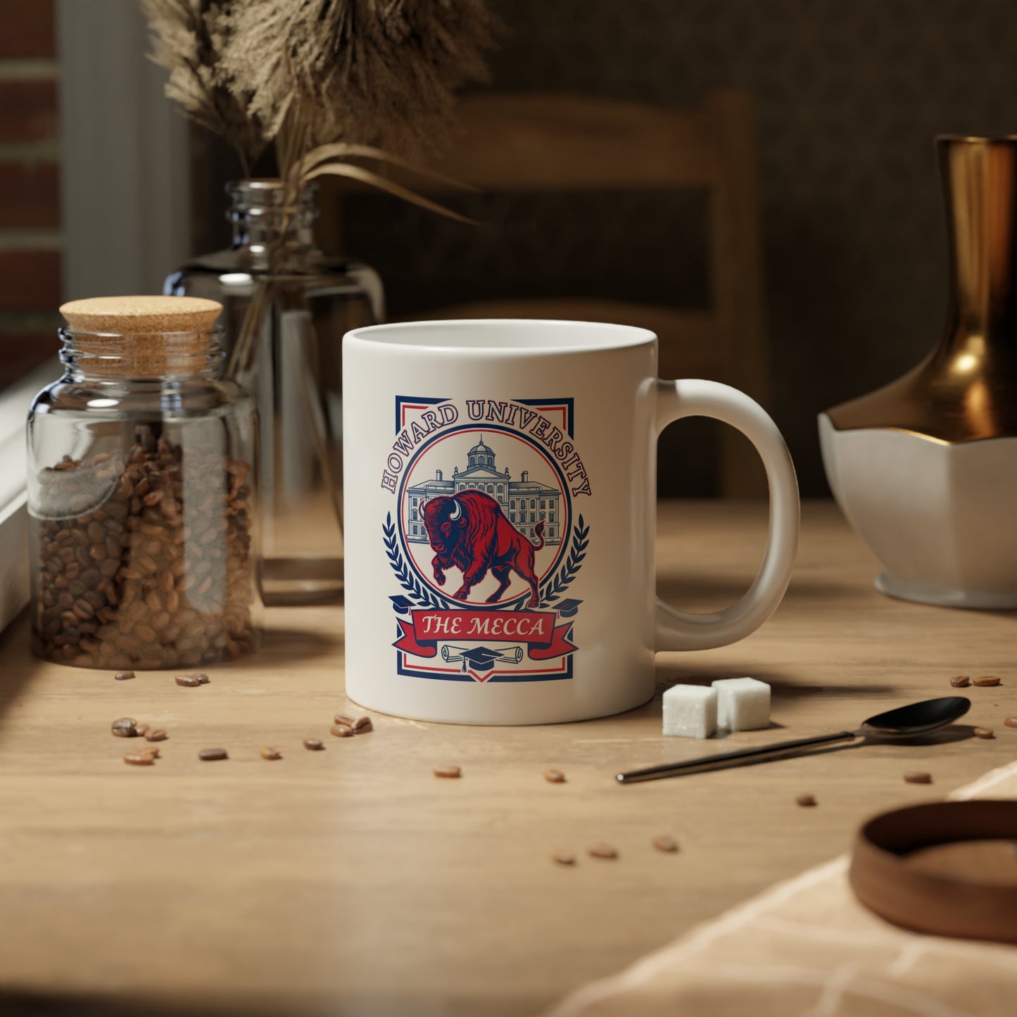 Howard Bison Heritage Mug – The Mecca Jumbo Mug 2, 20oz