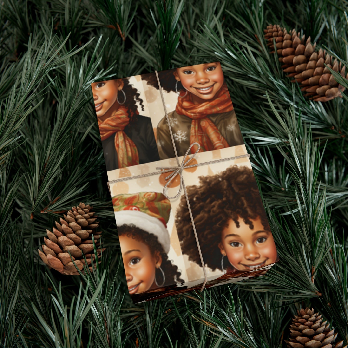 Harmony Holidays Wrapping Paper Sheet