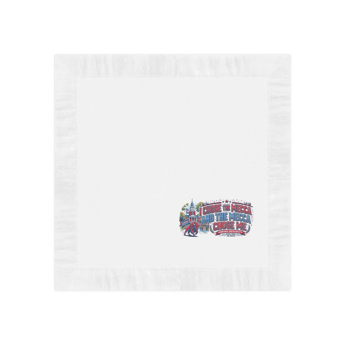Howard University Bison Pride Napkins 3