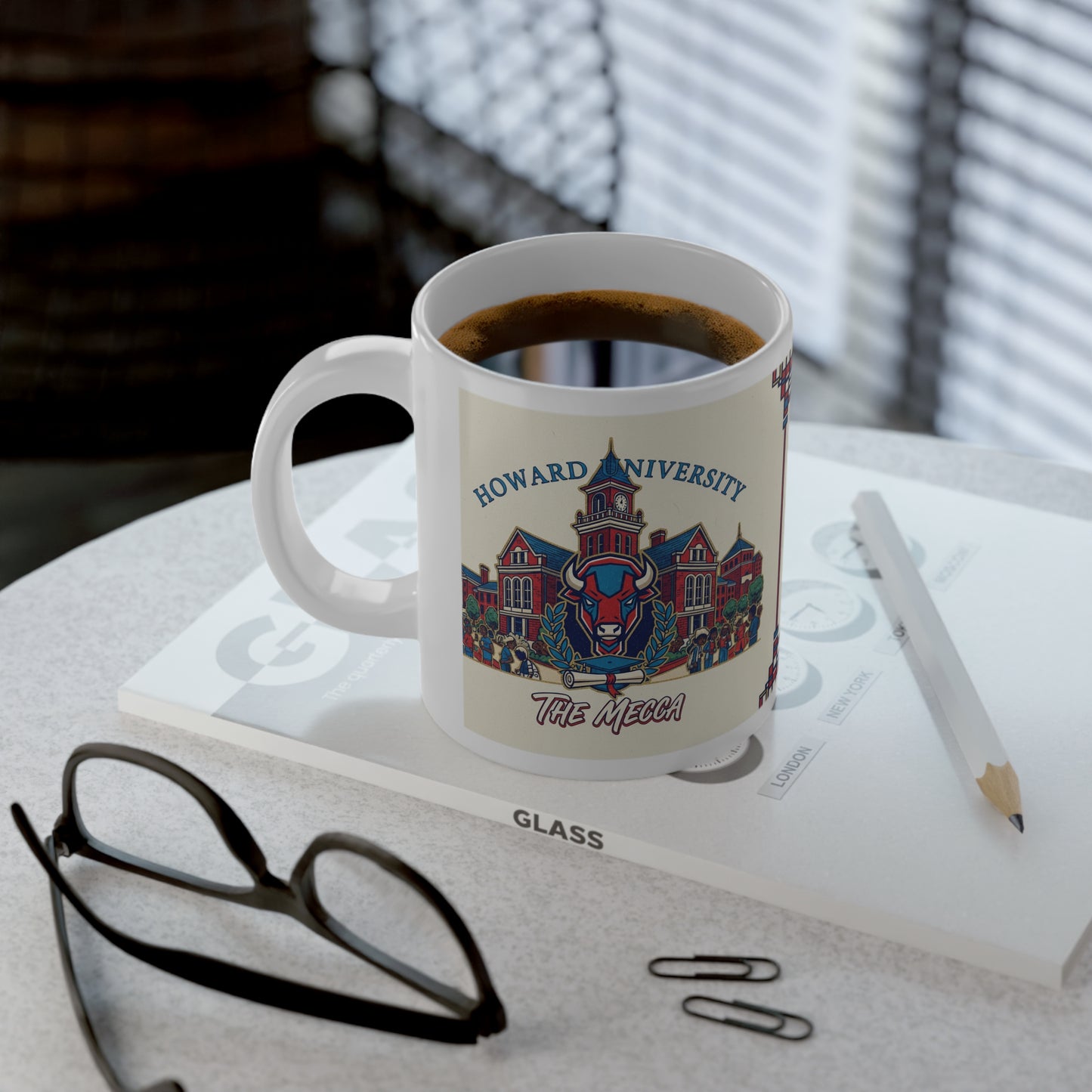 Howard Bison Heritage Mug – The Mecca Jumbo Mug 9, 20oz