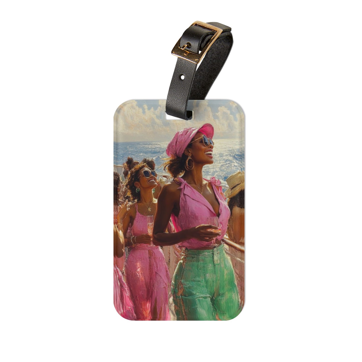Art Voyage Sisters That Travel Luggage Tag Collection