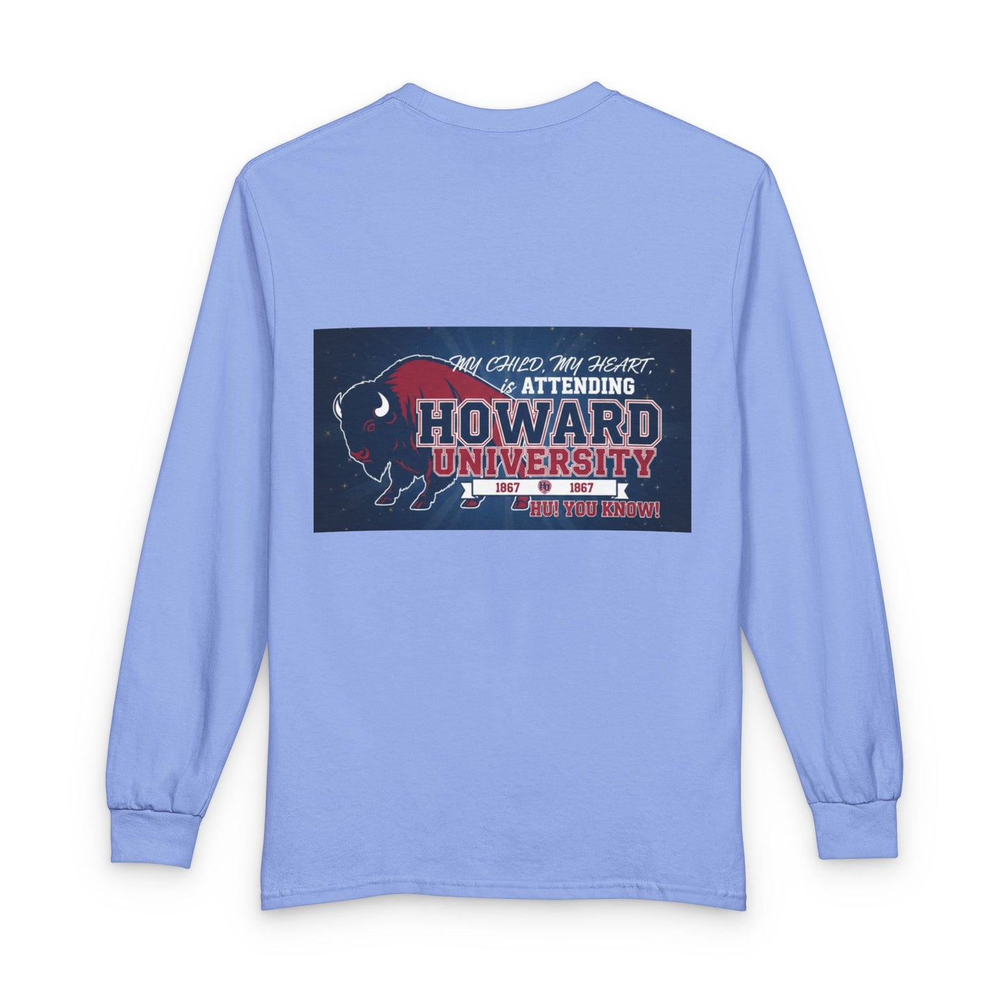 Howard University Pride Family Statement/Unisex Long Sleeve T-Shirt 6
