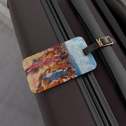 Art Voyage Sisters That Travel Luggage Tag Collection