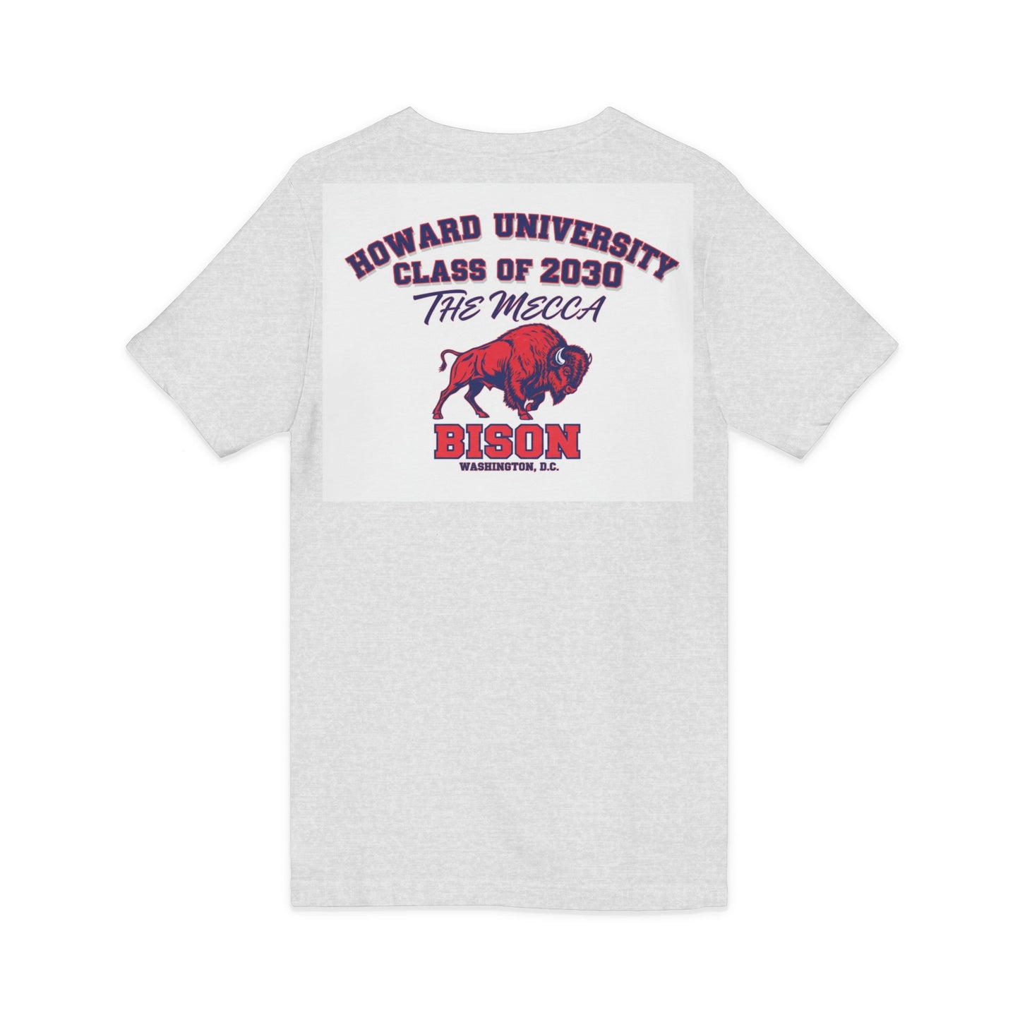 Howard University Class of 2030 Unisex V-Neck T-Shirt | The Mecca Incoming Class Tee