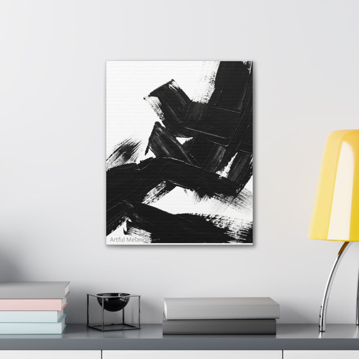 Acrylic Abstract Canvas Print - Richly Textured Artistry