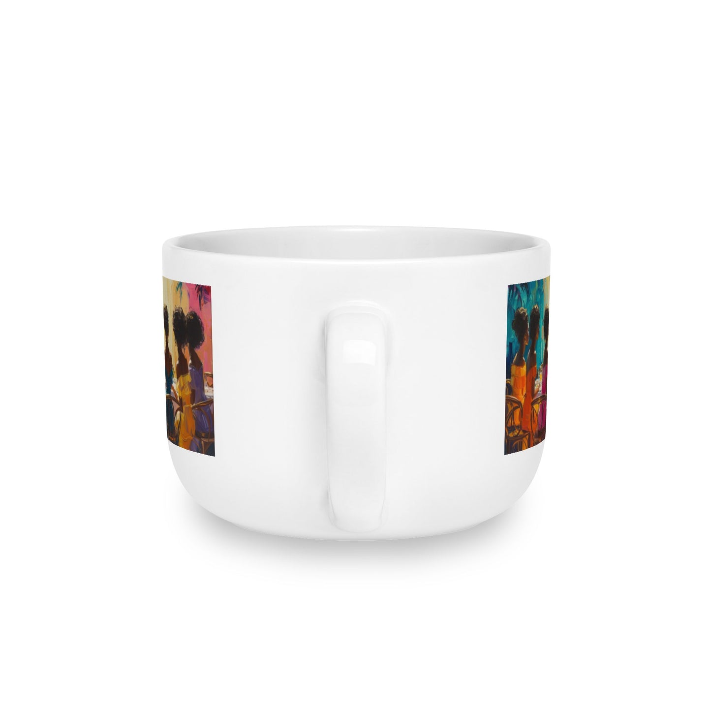 ChromaSoul™ Abstract Latte Mug Collection, 25oz