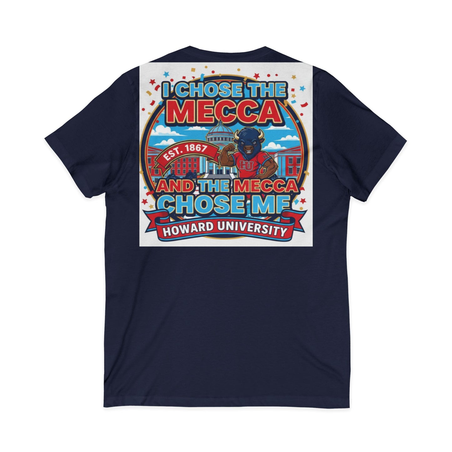 I Chose the Mecca and the Mecca Chose Me Unisex T-Shirt/A bold Howard-inspired statement tee for those who proudly embrace the Mecca.