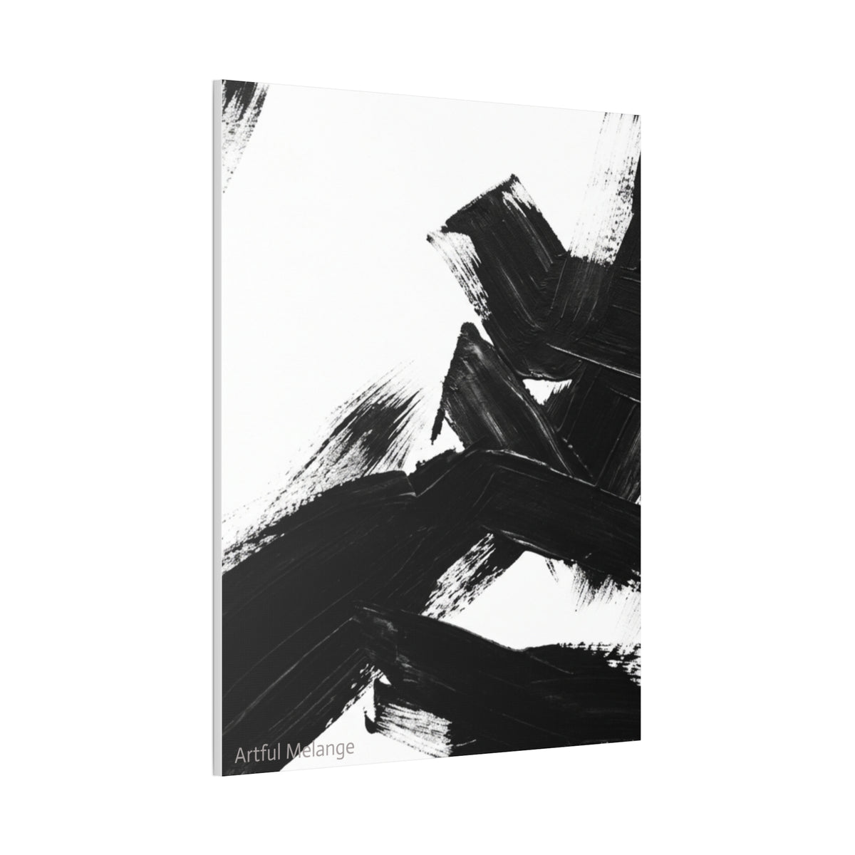 Acrylic Abstract Canvas Print - Richly Textured Artistry