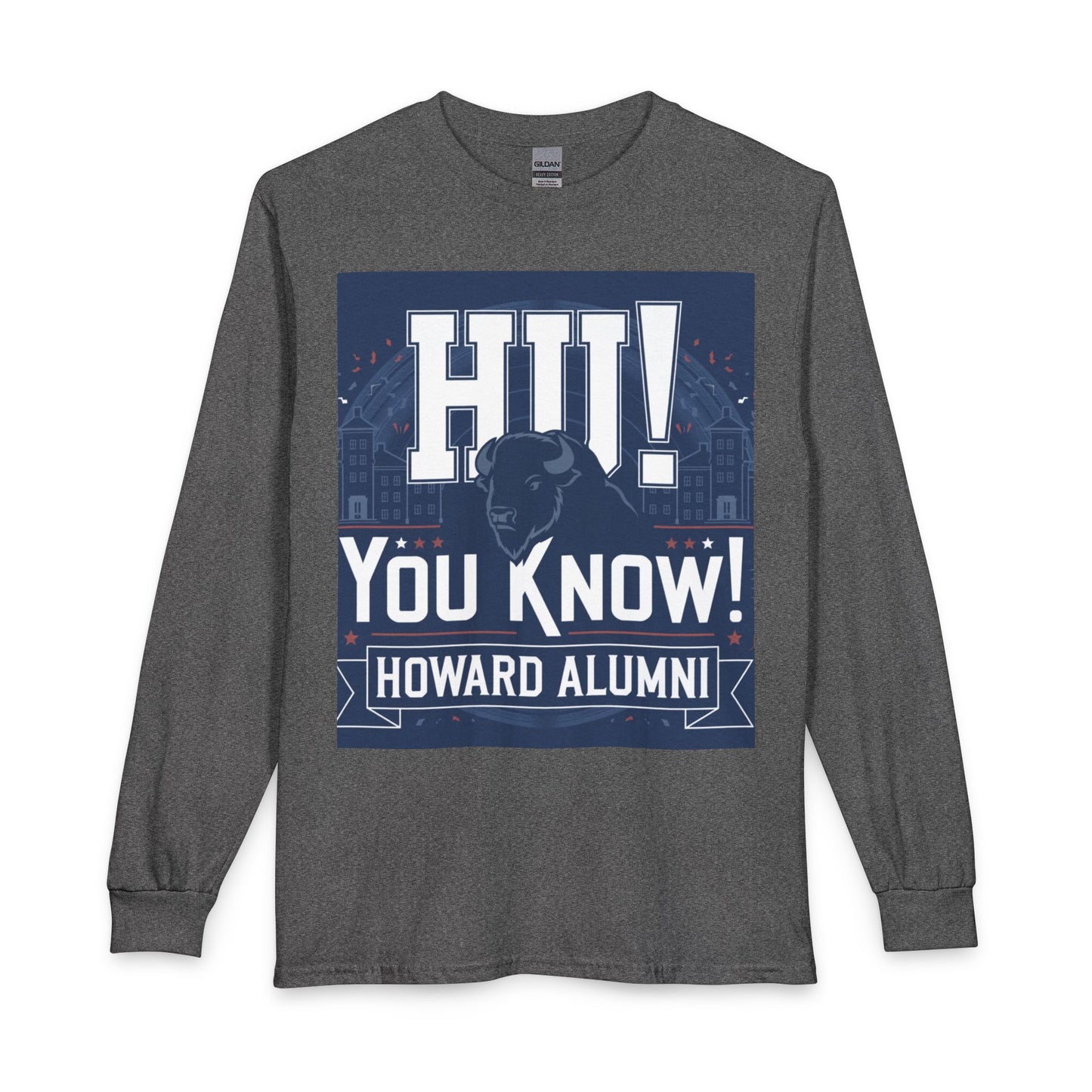 Howard University Heritage Reserve/Unisex Long Sleeve T-Shirt 6