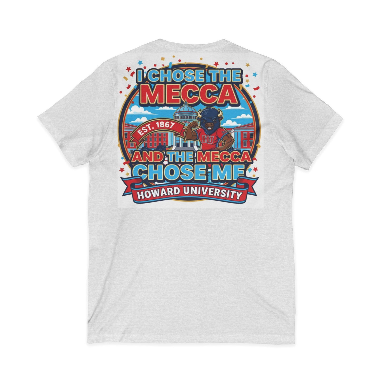 I Chose the Mecca and the Mecca Chose Me Unisex T-Shirt/A bold Howard-inspired statement tee for those who proudly embrace the Mecca.