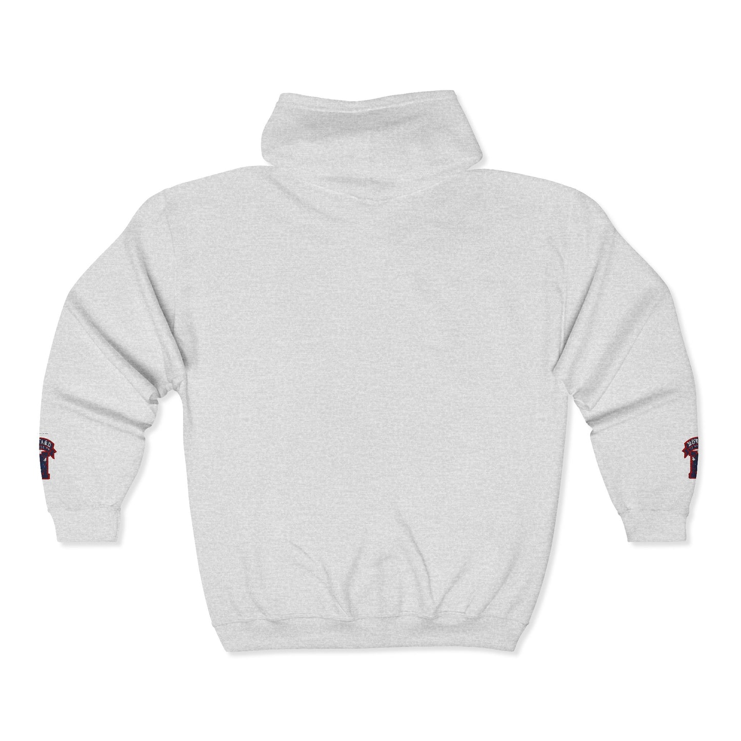 Bison Heritage Embroidered Collection: Full-Zip Sweatshirt | Howard-Inspired HBCU Collegiate Jacket