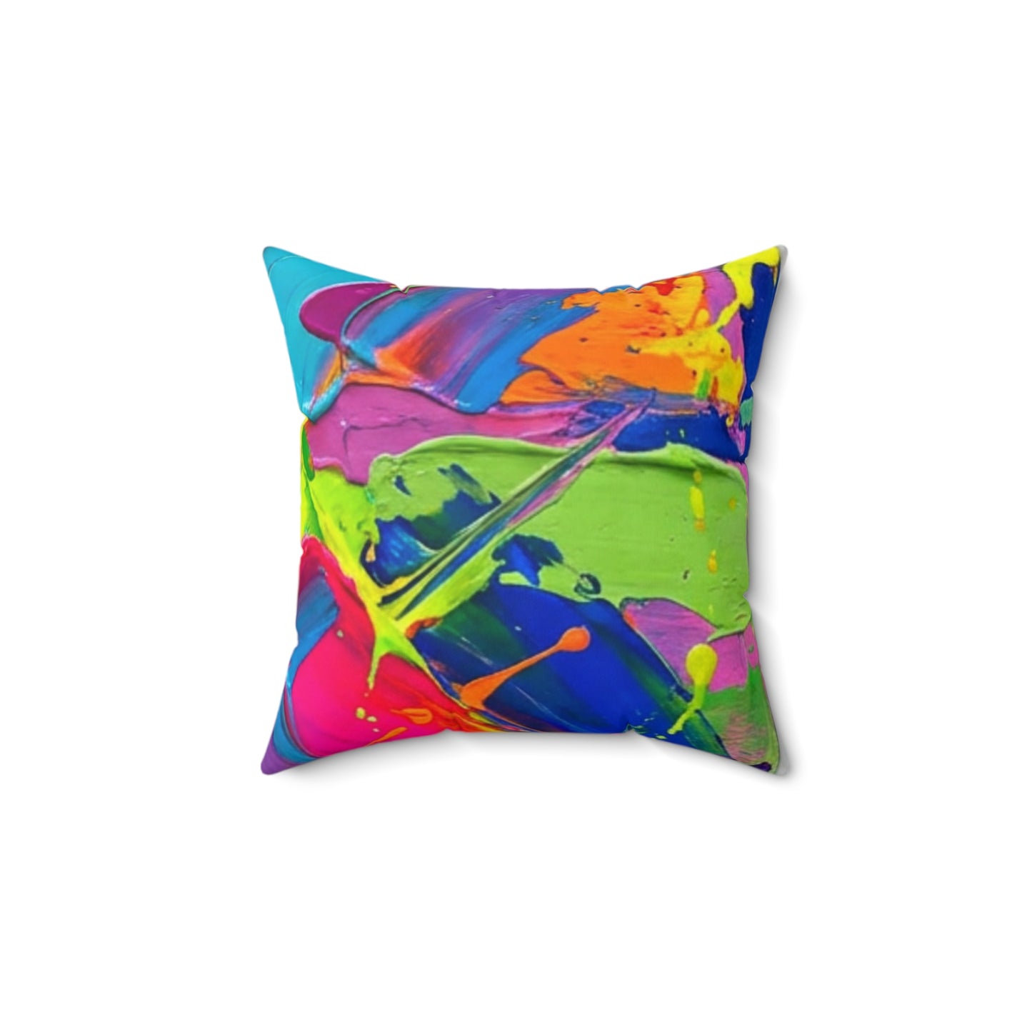 Artistic Abstractions: Abstract Acrylic Art Pillows Collection