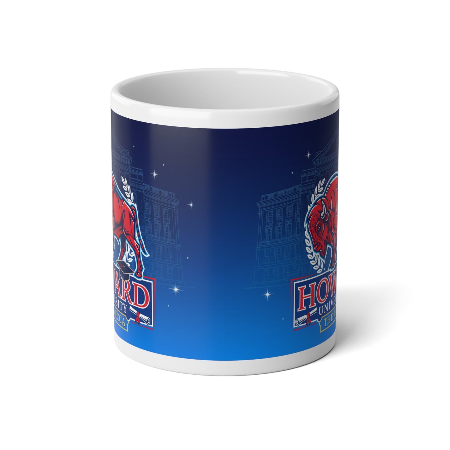 Howard Bison Heritage Mug – The Mecca Jumbo Mug, 20oz