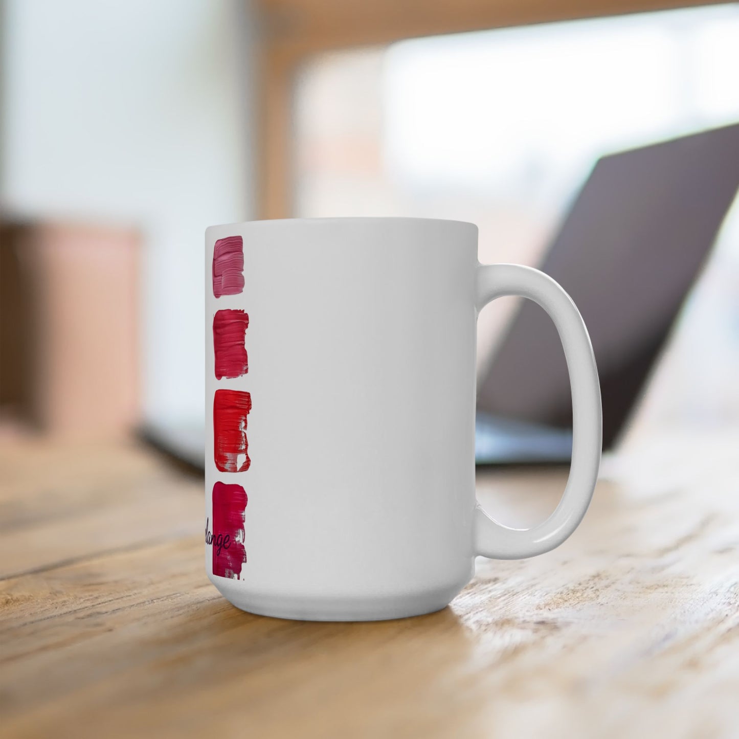 Artsy Abstract Ceramic Mug 15oz