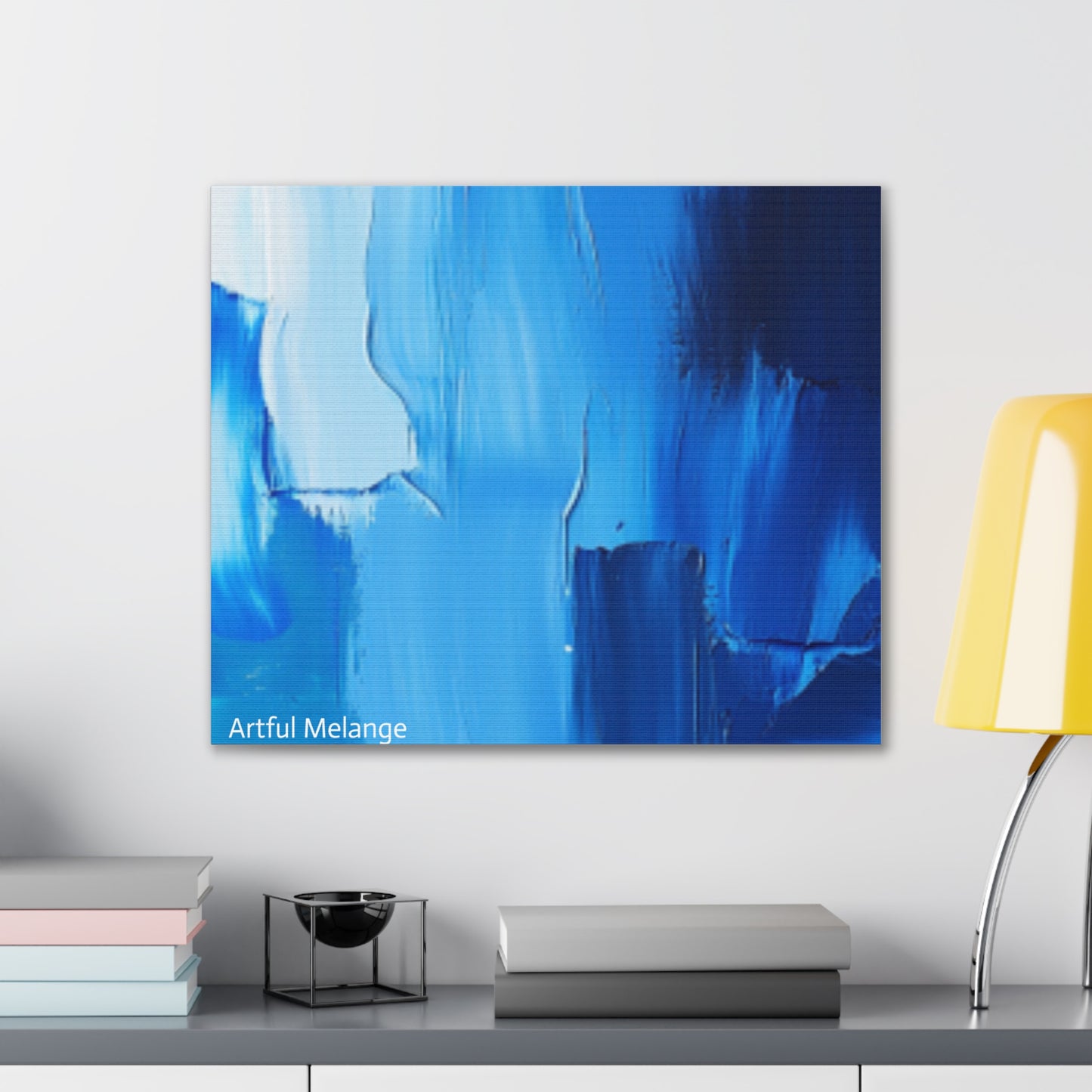 Acrylic Abstract Canvas Print - Richly Textured Artistry