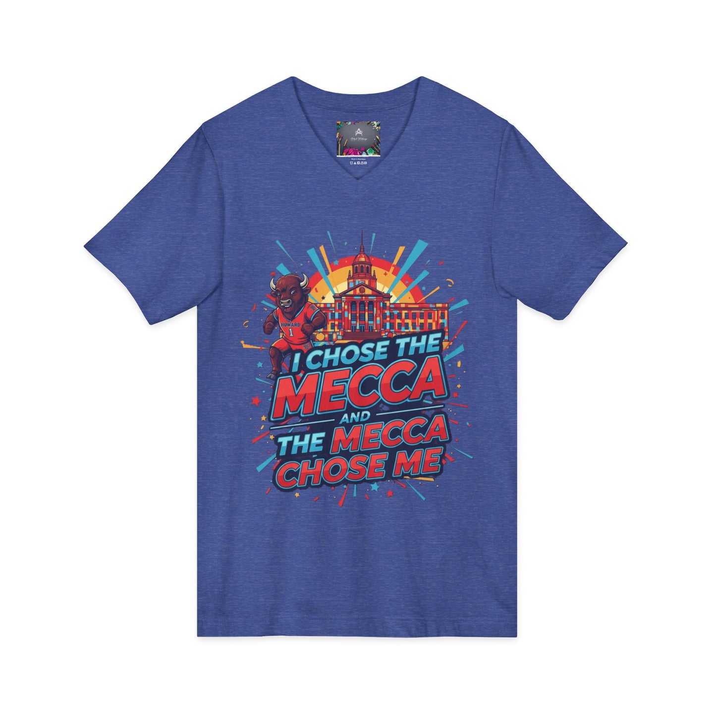 I Chose the Mecca and the Mecca Chose Me Unisex T-Shirt 6/A bold Howard-inspired statement tee for those who proudly embrace the Mecca.
