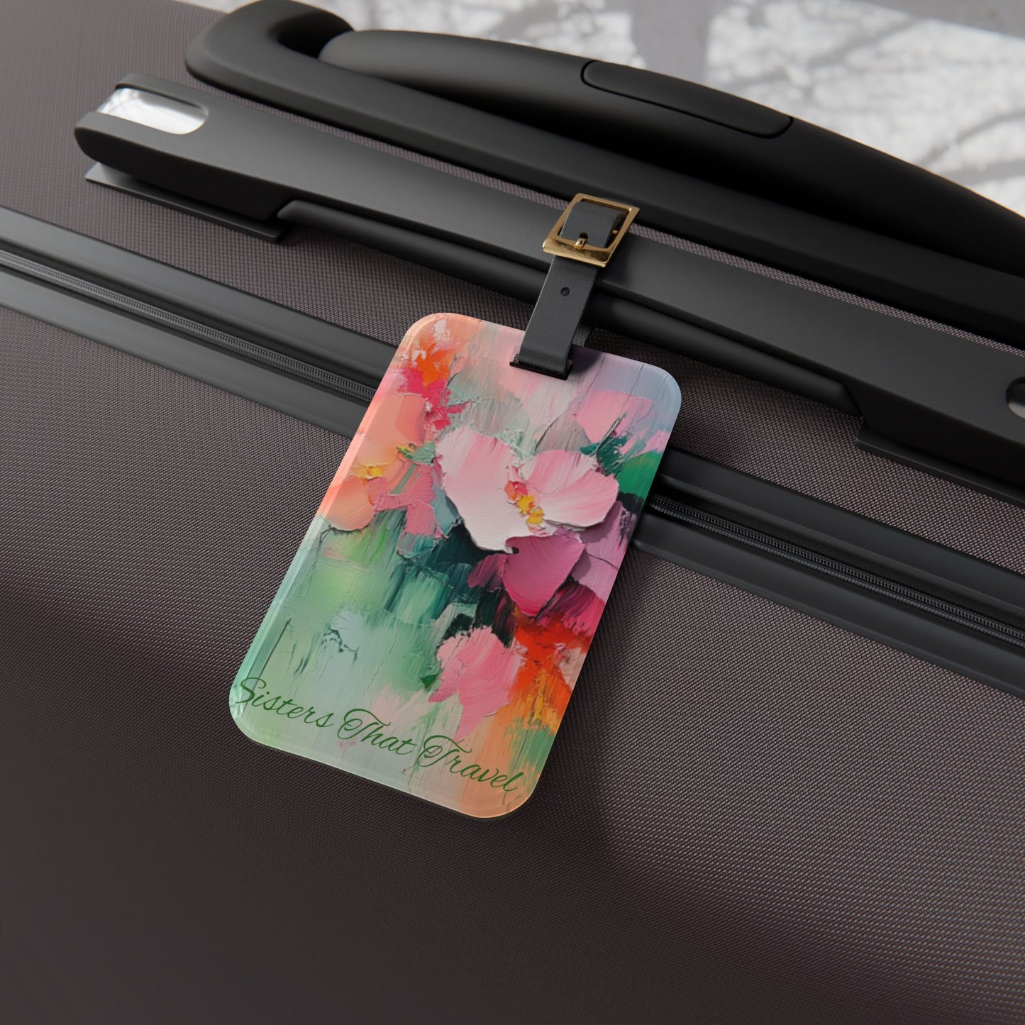 Art Voyage Sisters That Travel Luggage Tag Collection