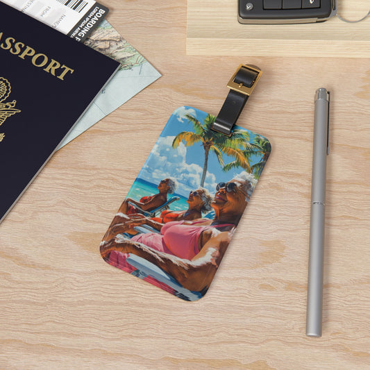 Art Voyage Sisters That Travel Luggage Tag Collection
