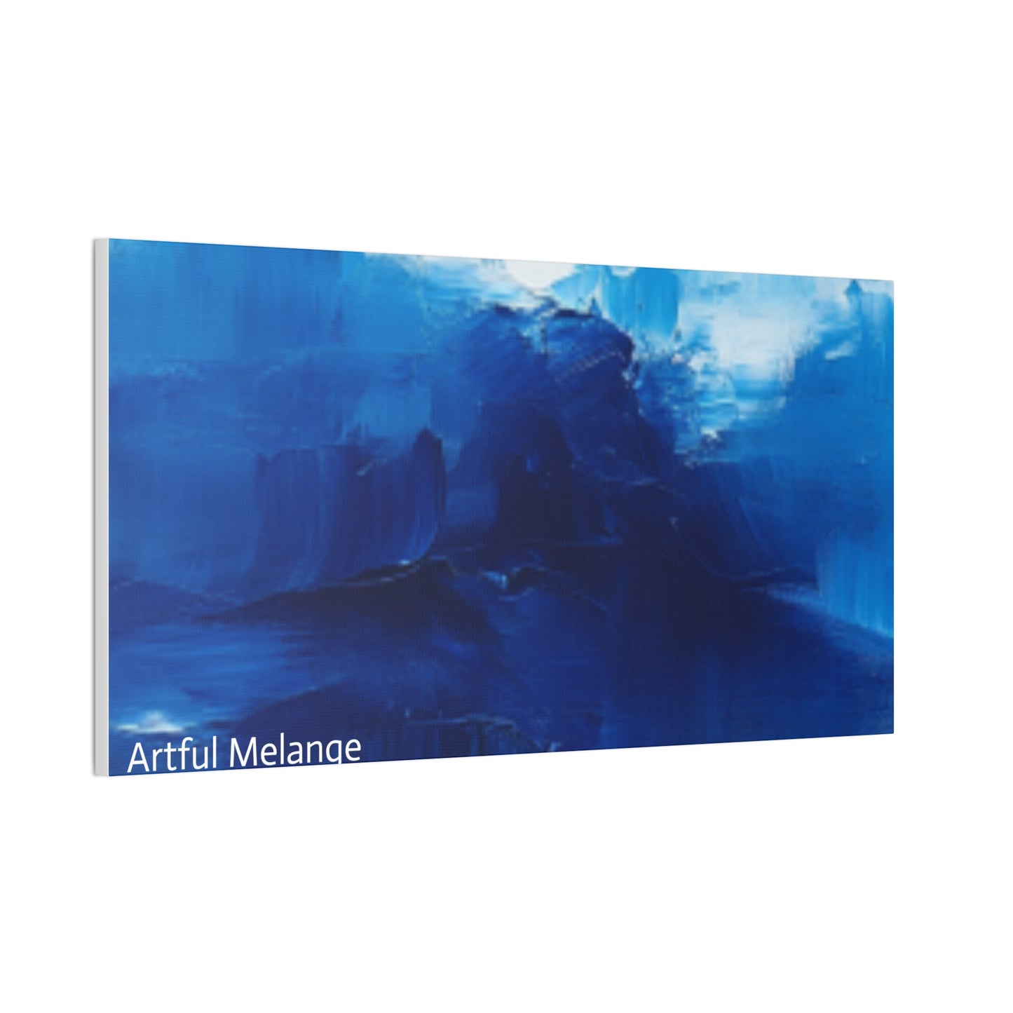 Acrylic Abstract Canvas Print - Richly Textured Artistry