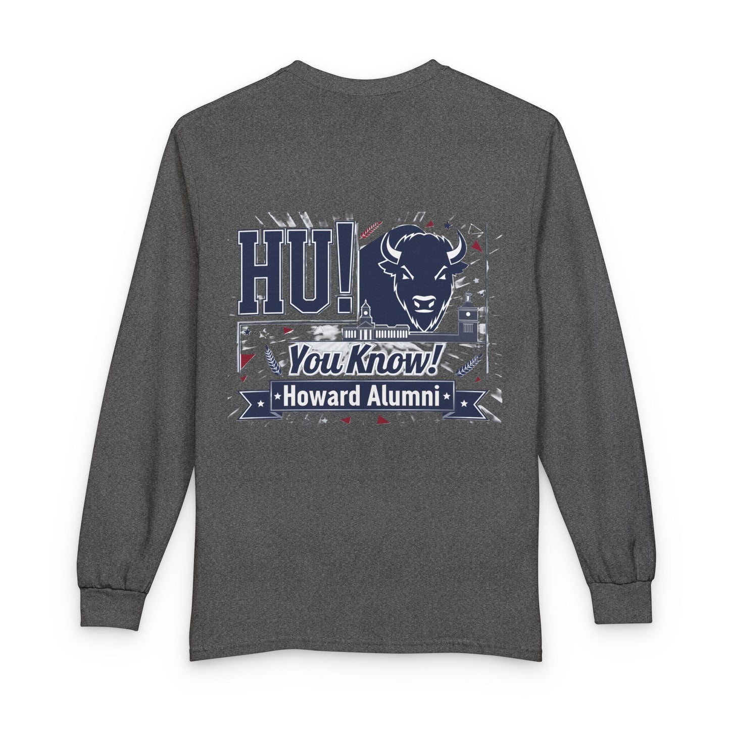 Howard University Heritage Reserve/Unisex Long Sleeve T-Shirt 6