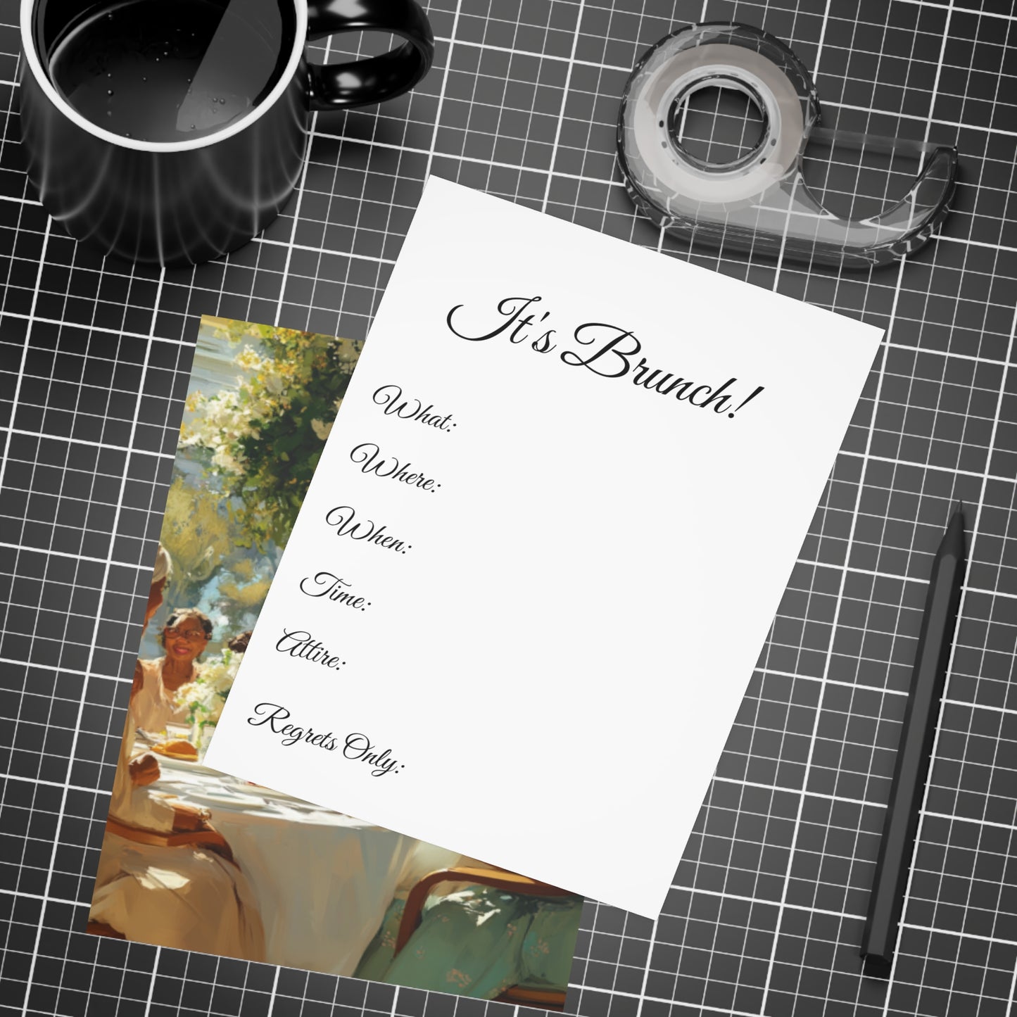 Brunch and Bliss  Invitation Bundles (envelopes included)