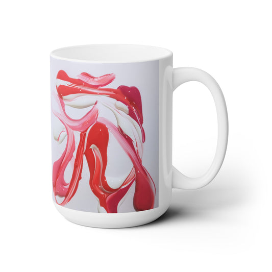 Artsy Abstract Ceramic Mug 15oz