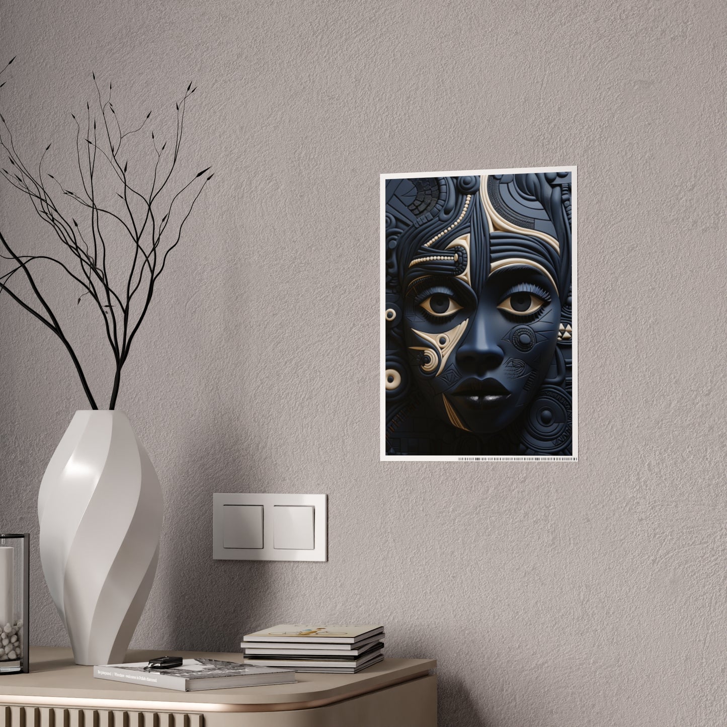 AfroElegance: Empowering Melanated Women Poster 1