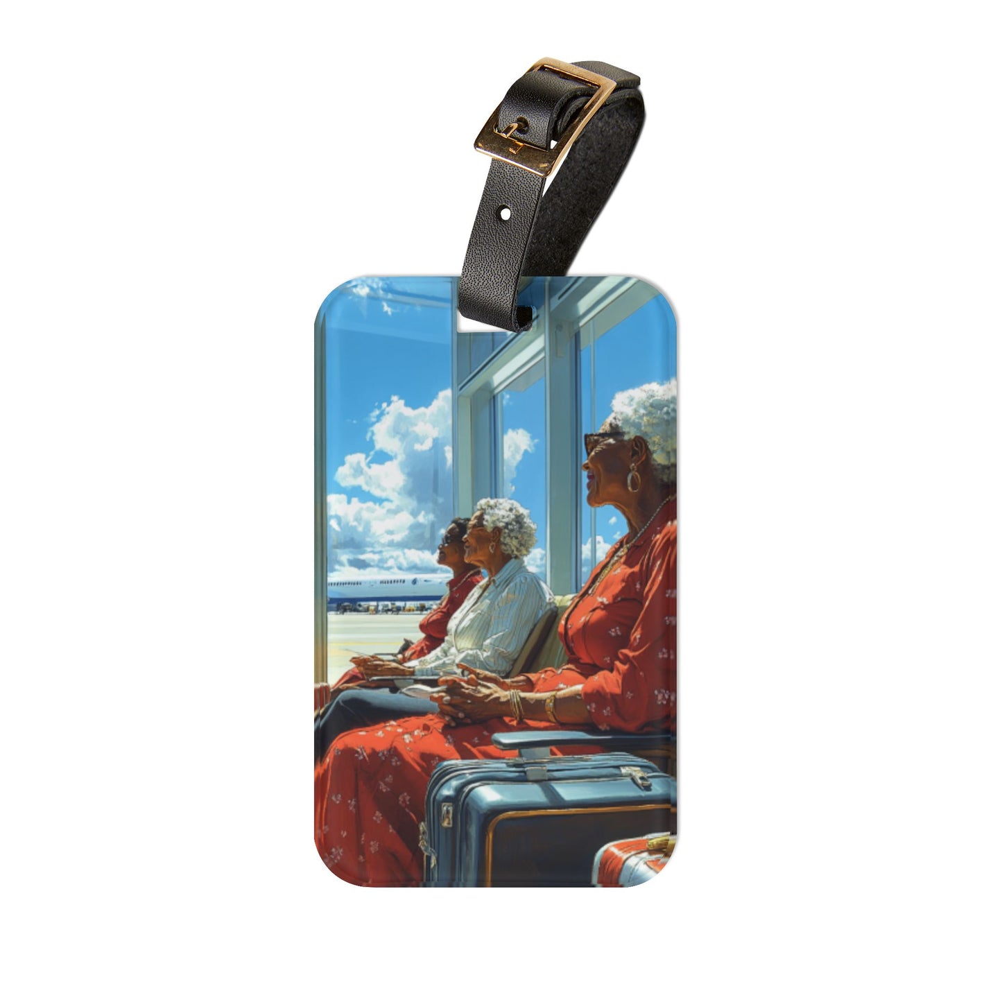 Art Voyage Sisters That Travel Luggage Tag Collection