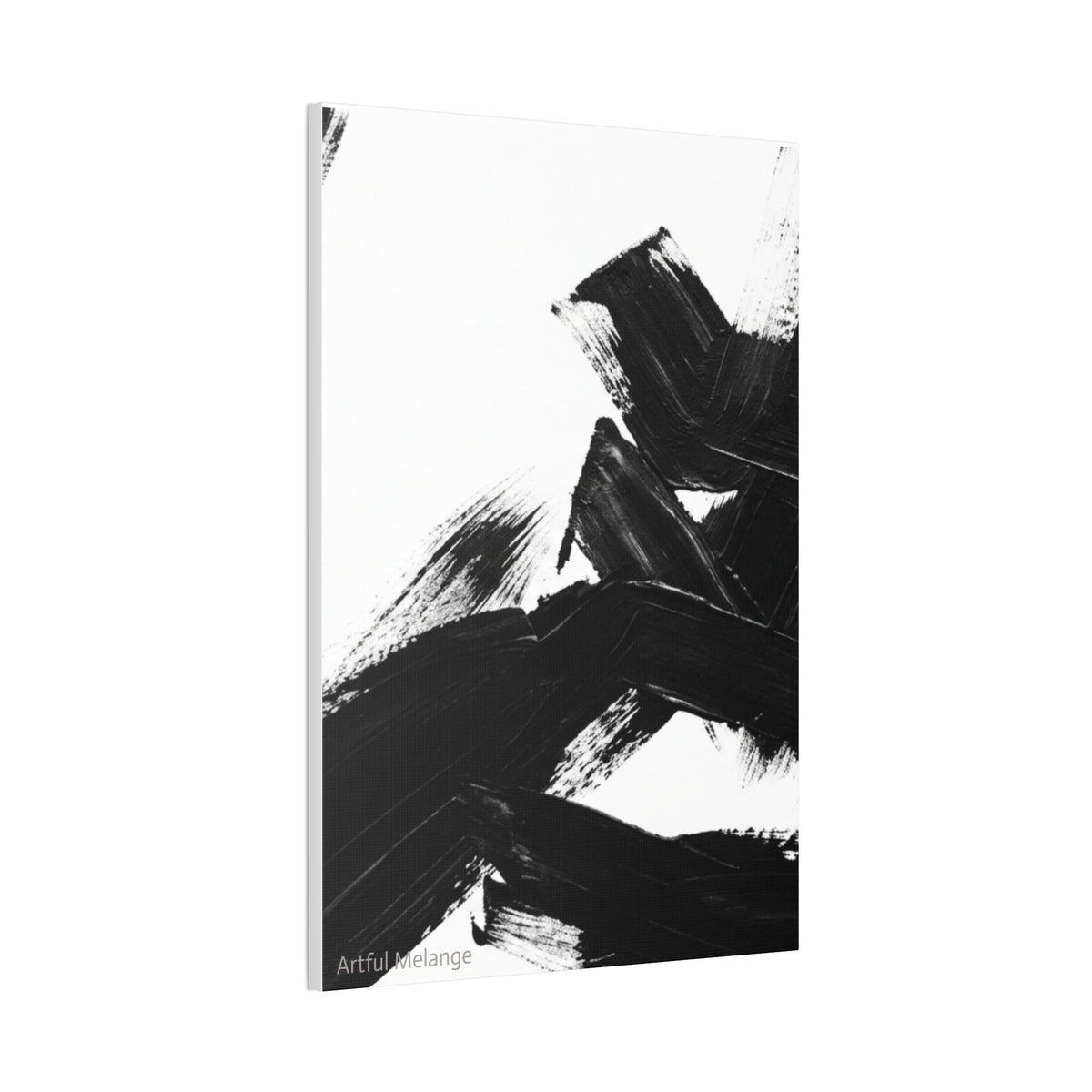 Acrylic Abstract Canvas Print - Richly Textured Artistry