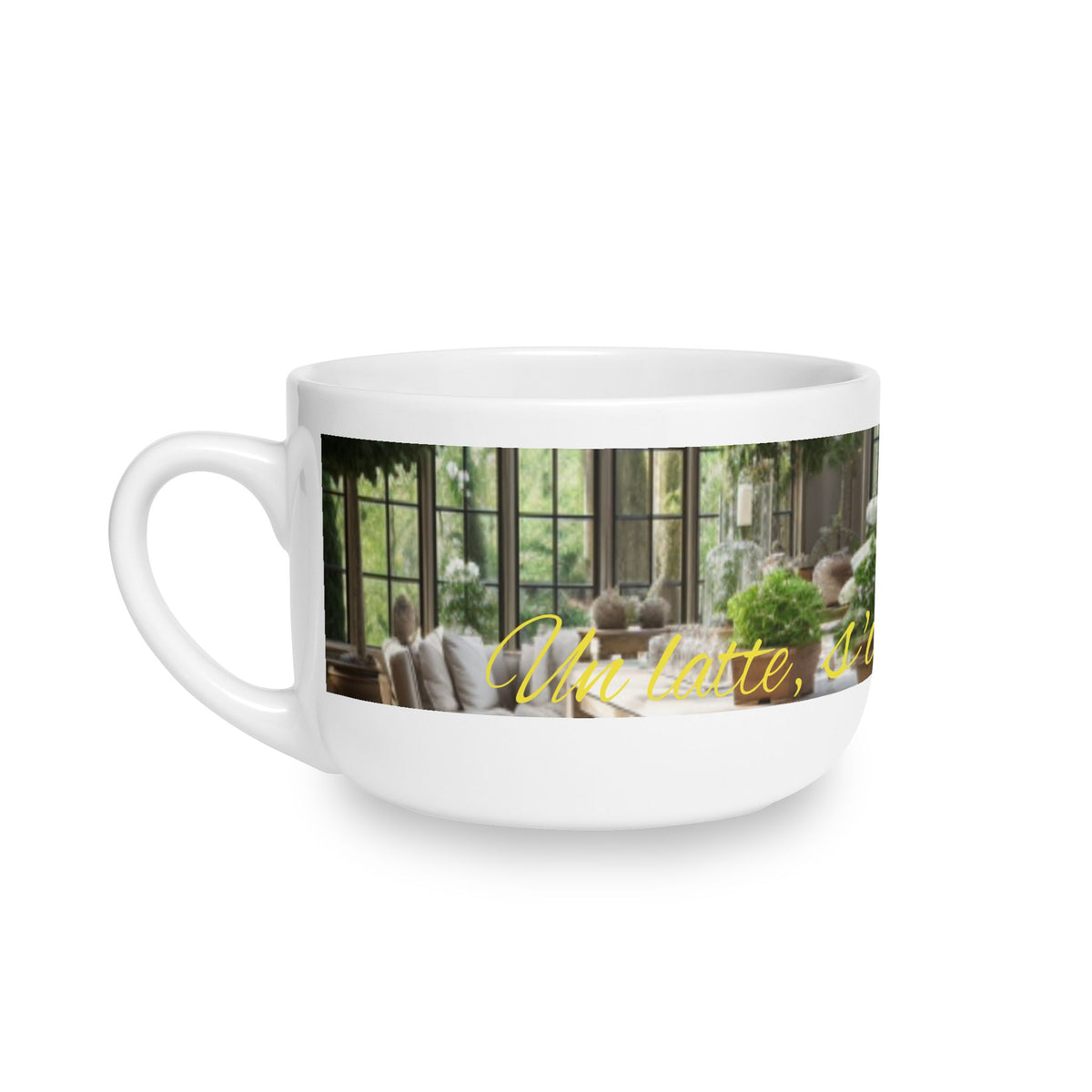 ChromaSoul™ Abstract Latte Mug Collection, 25oz