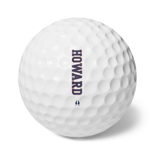 Howard University “The Yard Legacy” Golf Ball Set, 6 pcs 8
