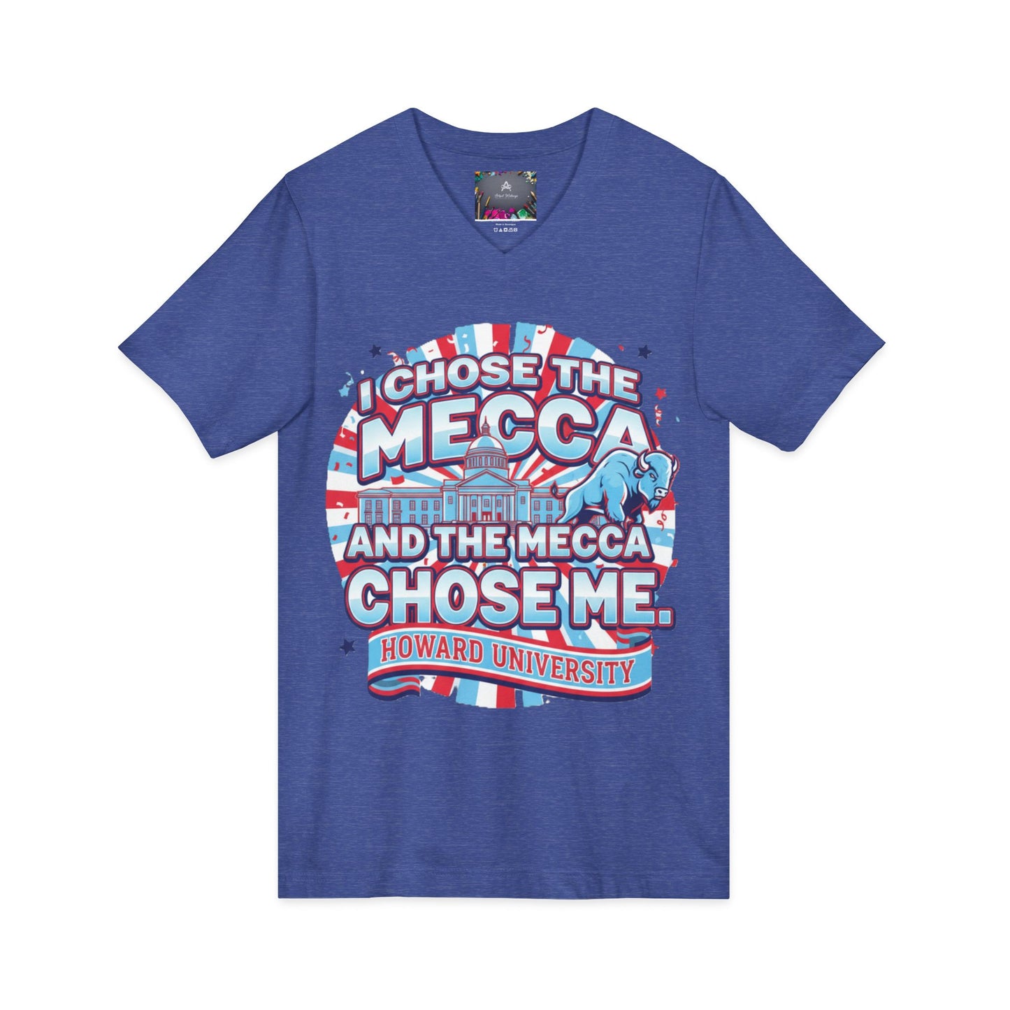 I Chose the Mecca and the Mecca Chose Me Unisex T-Shirt/A bold Howard-inspired statement tee for those who proudly embrace the Mecca.