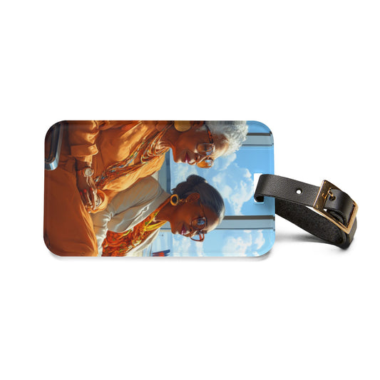 Art Voyage Sisters That Travel Luggage Tag Collection