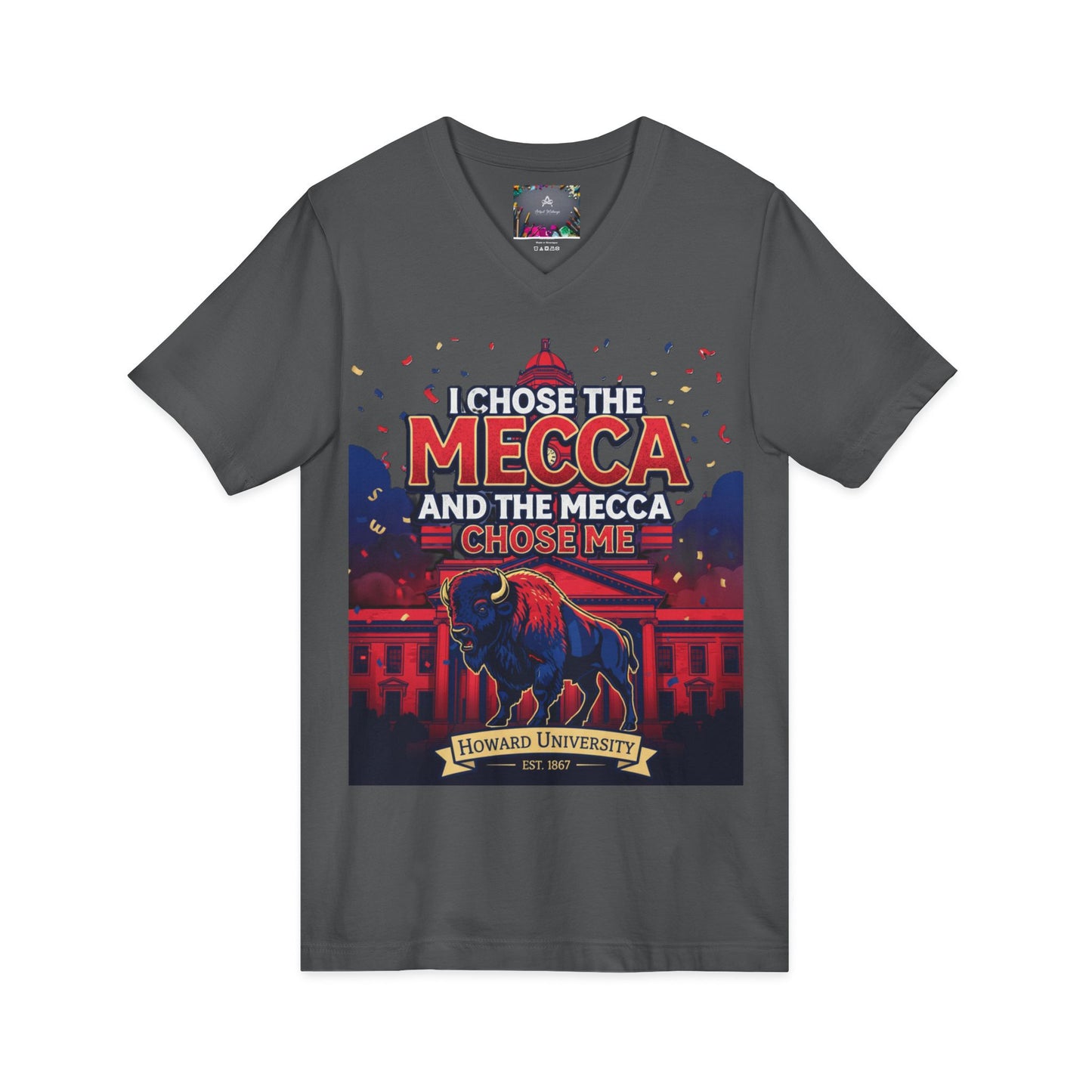 I Chose the Mecca and the Mecca Chose Me Unisex T-Shirt 5/A bold Howard-inspired statement tee for those who proudly embrace the Mecca.