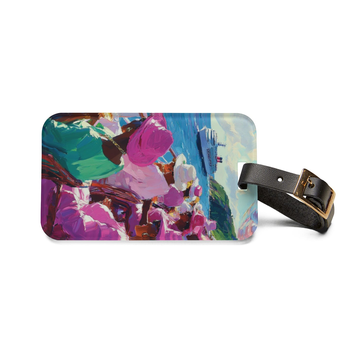 Art Voyage Sisters That Travel Luggage Tag Collection