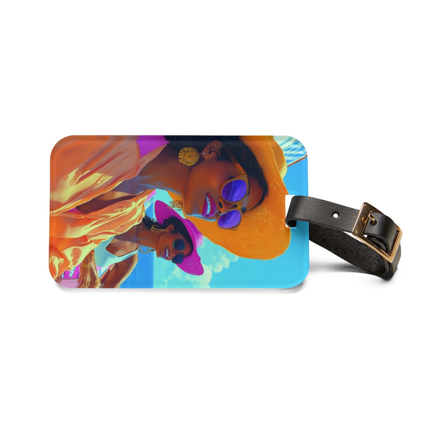 Art Voyage Sisters That Travel Luggage Tag Collection