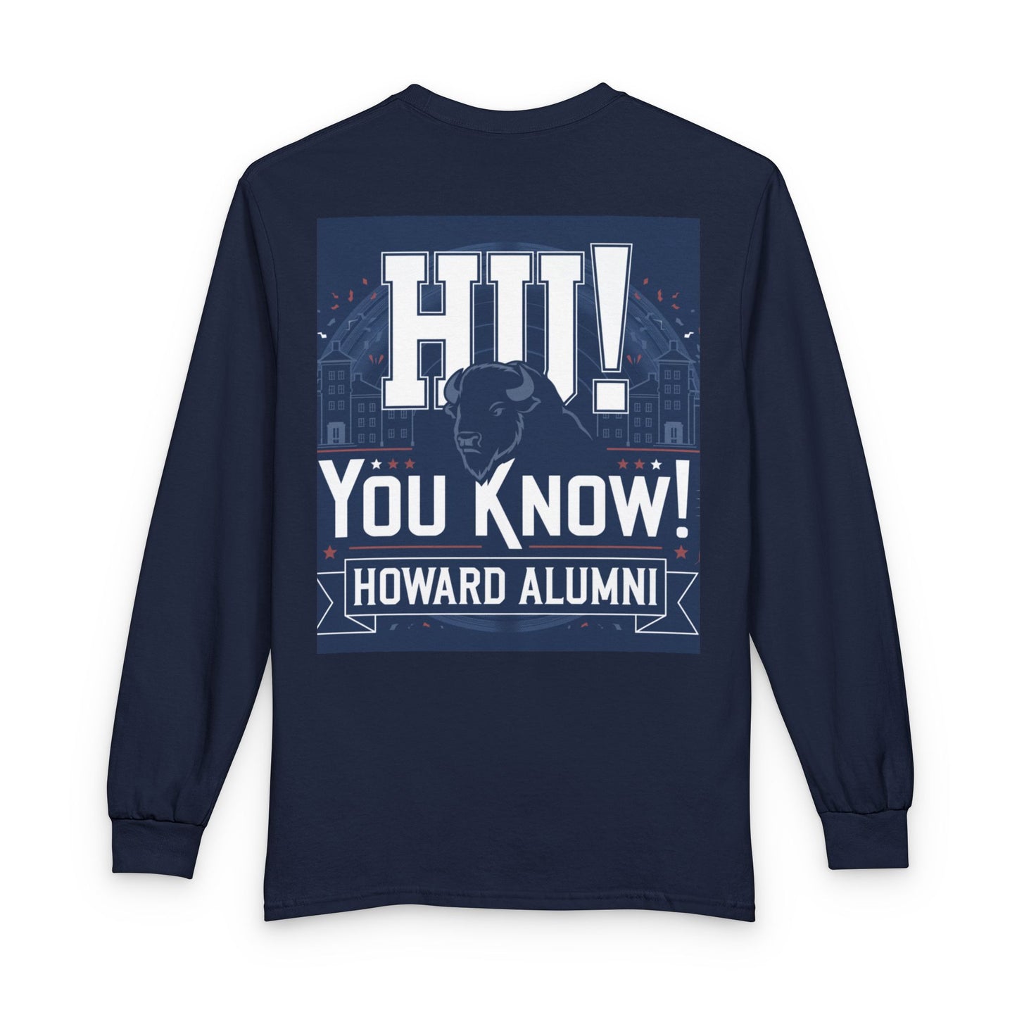 Howard University Heritage Reserve/Unisex Long Sleeve T-Shirt 6
