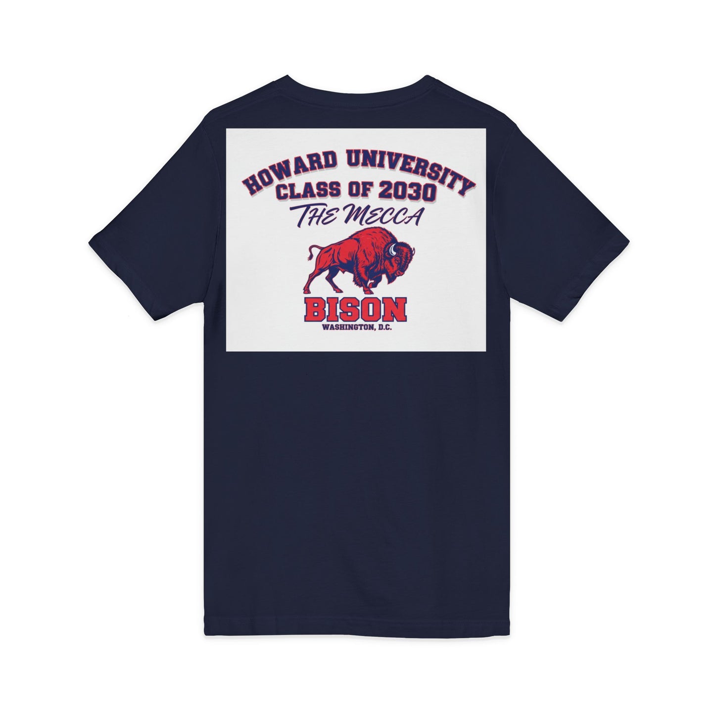 Howard University Class of 2030 Unisex V-Neck T-Shirt | The Mecca Incoming Class Tee