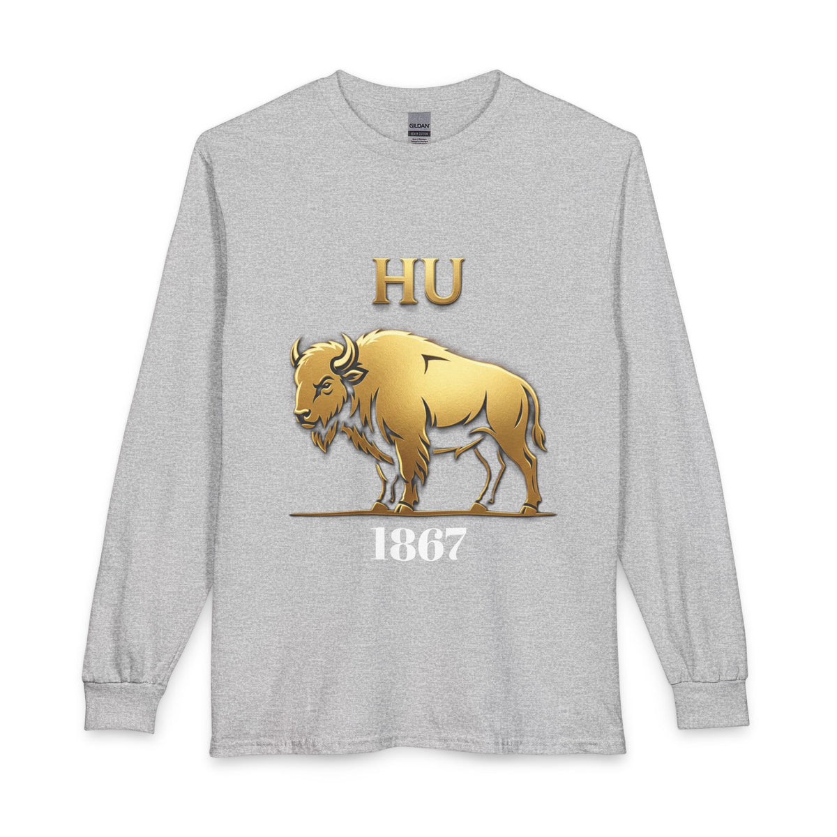 Howard University Heritage Reserve/Unisex Long Sleeve T-Shirt 7