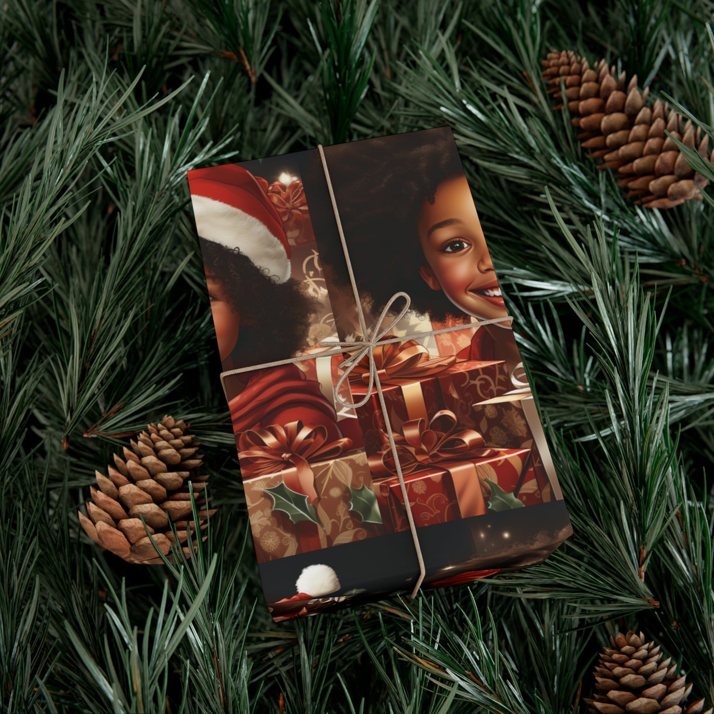 Harmony Holidays Wrapping Paper Sheet